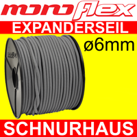 monoflex Expanderseil Gummiseil elastic cord shock cord