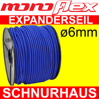 monoflex Expanderseil Gummiseil elastic cord shock cord